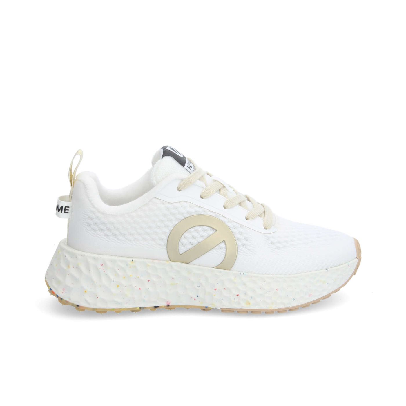 CARTER FLY W - MESH RECYC/SIDE - BLANC/OR